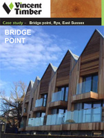 Western Red Cedar Case Study - Bridge point, Rye, East Sussex