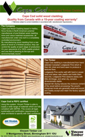 Cape Cod Product Overview Brochure