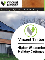 Western Red Cedar Case Study - Higher Wiscombe Holiday Cottages
