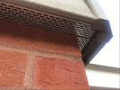 Detailing image  � Profile: Rebated Bevel. Corner profile: One piece external corner. With metal insect mesh