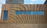 Project - Norwich Medical Research Centre. Profile - Predominantly 44f x 44f Air Dried /Green - No2 Clear & Better - Virtually Knot Free Cedar