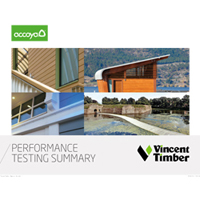 Accoya Performance Testing Brochure