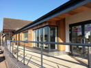 Cedar - Coated with Morrells Omnia Clear - TMCO Methodist Church, Harborough Rd, Oadby, LE2 4LA