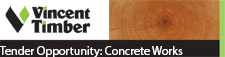 Tender Opportunity: Concrete Works at Vincent Timber Ltd